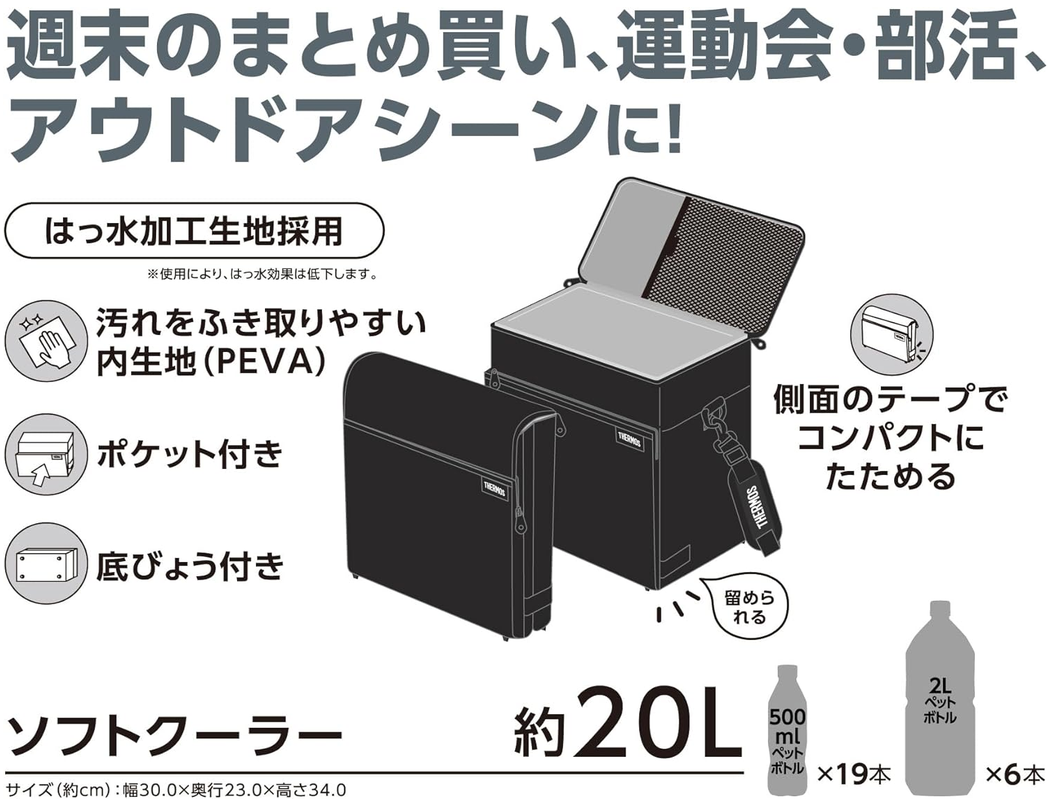 サーモス ソフトクーラーボックス